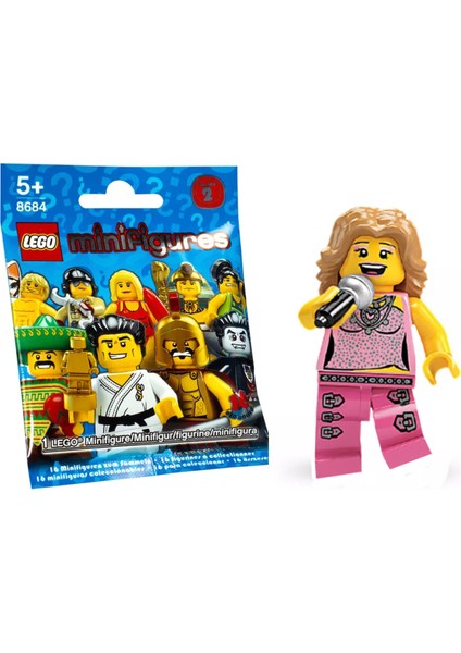 8684 Minifigür Seri 2 - Pop Star