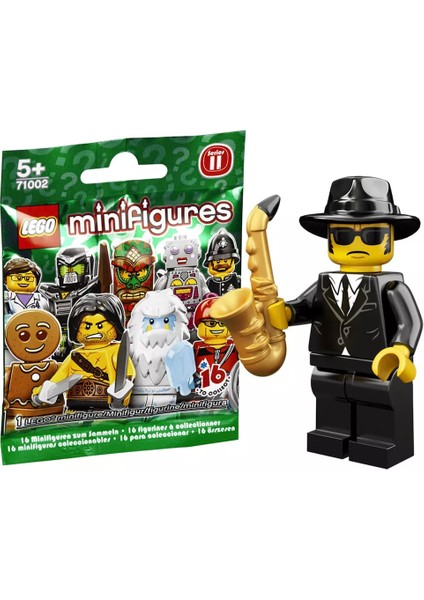 71002 Minifigür Seri 11 - Saxophone Player