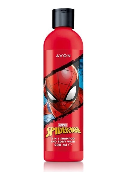 Marvel Spider Man Saç ve Vücut Şampuanı 200 ml