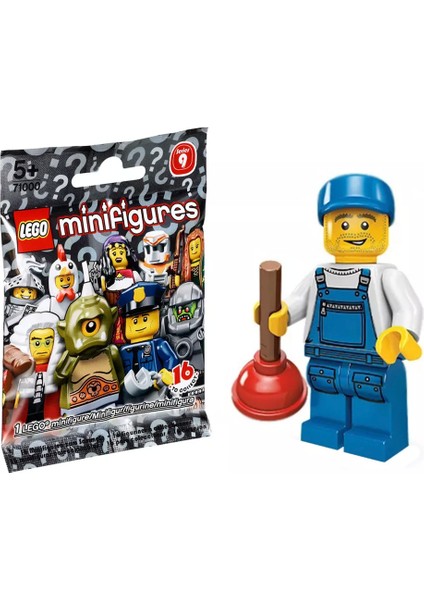 71000 Minifigür Seri 9 - Plumber