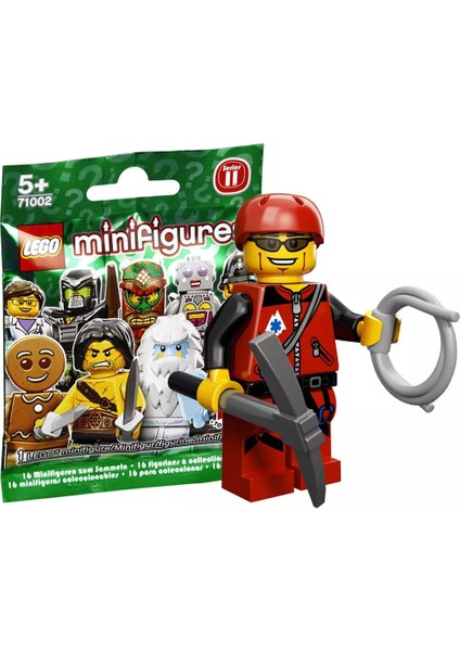 71002 Minifigür Seri 11 - Mountain Climber