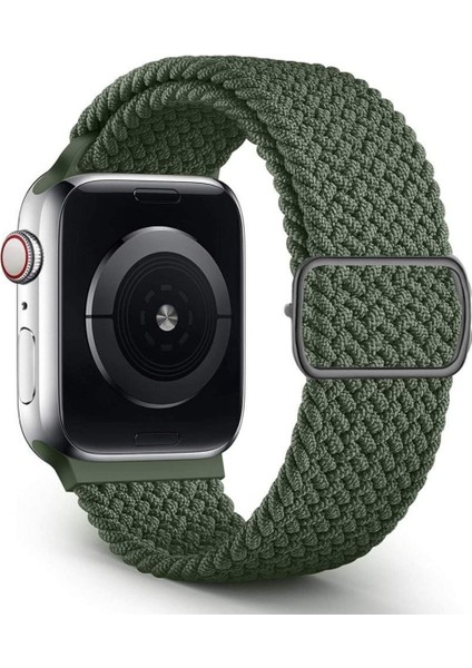 Apple Watch Gs Dt Pro T500 Ultra 3 4 5 6 7 8 Se 42 44 45 49 mm Uyumlu Kordon Örgü Tokalı Kordon