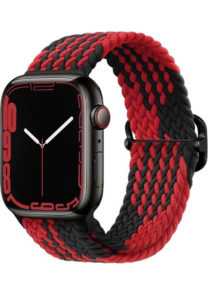 Apple Watch Gs Dt Pro T500 Ultra 3 4 5 6 7 8 Se 42 44 45 49 mm Uyumlu Kordon Örgü Tokalı Kordon