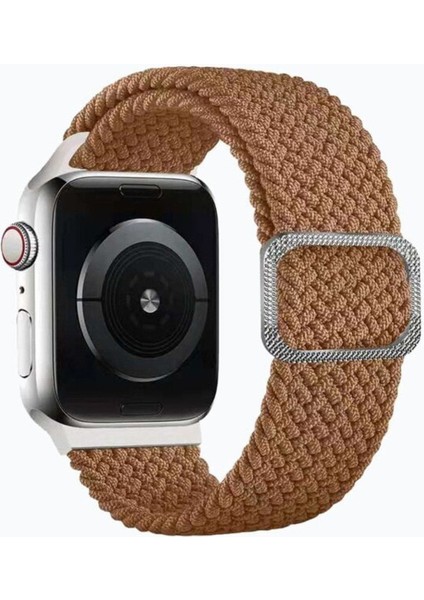 Apple Watch Gs Dt Pro T500 Ultra 3 4 5 6 7 8 Se 42 44 45 49 mm Uyumlu Kordon Örgü Tokalı Kordon