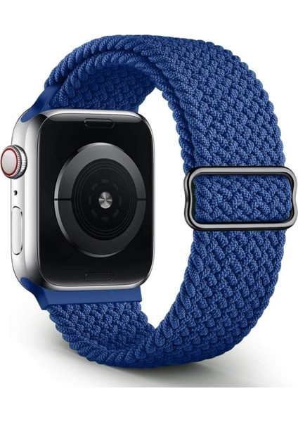 Apple Watch 3 4 5 6 7 8 Se Nike 38 40 41MM Uyumlu Kordon Örgü Tokalı Kordon