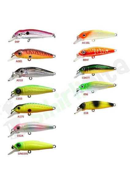 EG-074 F Midge 4 cm 1.95 gr Maket Yem
