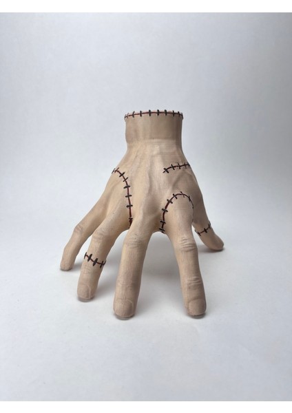 Wednesday El Hand Şey Biblo Büst 3D Baskı Aksiyon Figürü Hediyelik Kişiye Özel 13CM