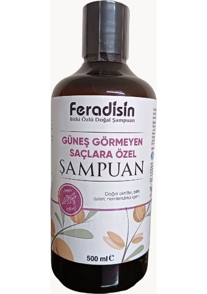 Güneş Görmeyen Saçlar Için Şampuan 500 ml (3x500ml)