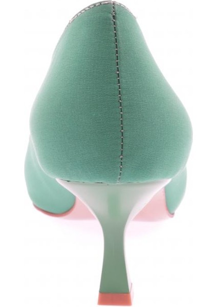 K4330 Kadin Sivri Burun Aksesuarli Topuklu Ayakkabi fırsatları