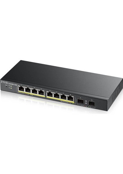 GS1900-10HP-EU0102F 8 Port 8X100/100/1000 + 2xsfp Web Yonetilebilir Poe Swıtch (77 Watt)