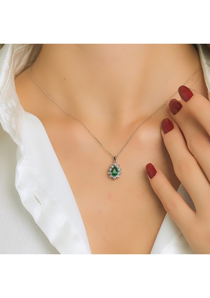 Emerald Damla Kolye fiyatları