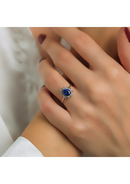 Safir Damla Yüzük fiyatları