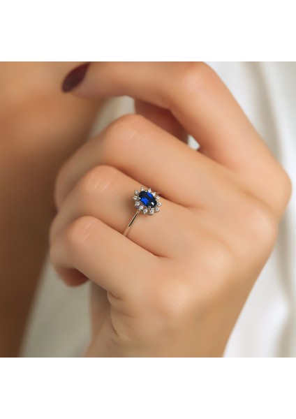 Safir Oval Yüzük fiyatları