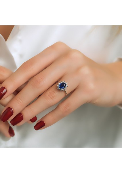 Safir Oval Yüzük fiyatları