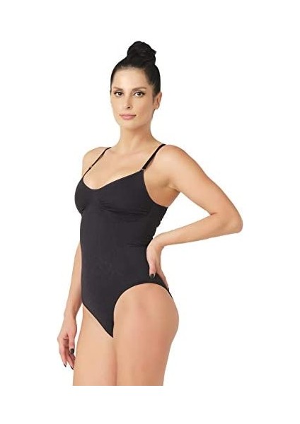 Ip Askılı Sıkılaştırıcı Çıtçıtlı Kadın Zıbın Korse Siyah fiyatları