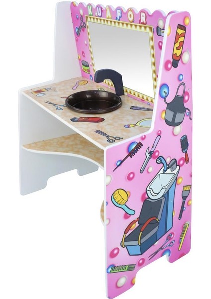 Ahşap Mini Kuaför Köşesi