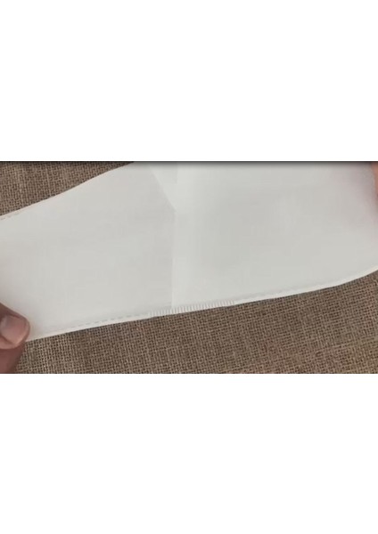 Tela Astarlı Ultrasonik Dikişli Ekonomik Otel Terliği Tek Kullanımlık Kullan At