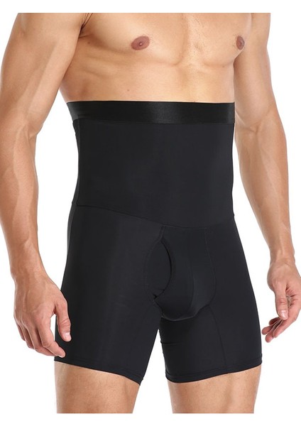 Toparlayıcı Dikişsiz Yüksek Bel Erkek Duble Boxer Korse modelleri