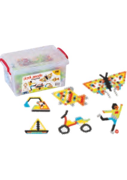 Çiçek Puzzle Küçük Box 250 Parça