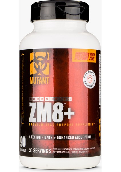 Zm8+ 90 Kapsül - ZMA (MAGNEZYUM , ÇİNKO )