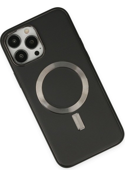 iPhone 13 Pro Uyumlu Coco Deri Magneticsafe Silikon Telefon Kılıfı modelleri