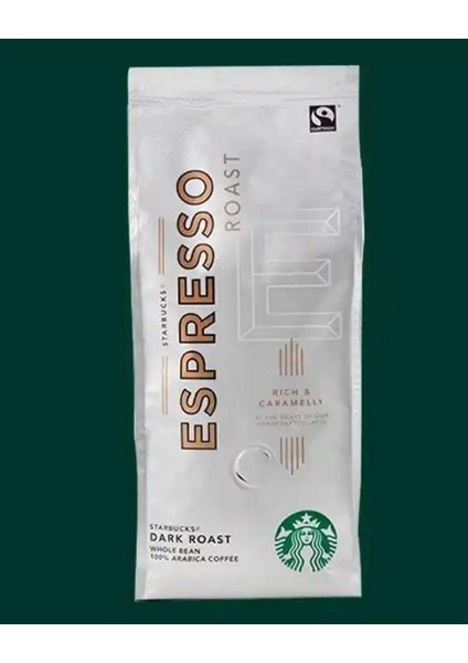 Starbucks® Espresso Roast 250 gr Çekirdek Kahve