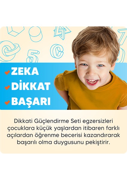 3 Yaş Dikkat Güçlendiren Set - 3 Yaş Için Dikkat Güçlendirme