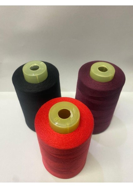 Mutlu Iplik 3 'lü Set Dikiş Ipliği 120 No 5000M Polyester