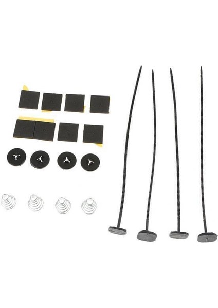 9-10 Pack Elektrikli Fan Bağları Kayışlar Montaj Kiti Evrensel Kayış Tie Fan, Siyah, 9 Pcs (Yurt Dışından)