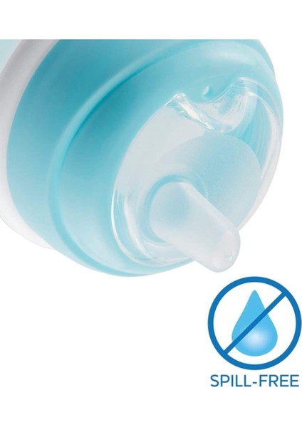® Yumuşak Uçlu Geçiş Alıştırma Bardak Suluk 4 Ay Mavi 200 ml Geçiş Bardağı 4 Ay+ Mavi 200