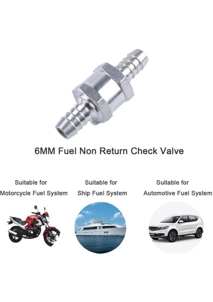 Bir Yol Alüminyum Çek Valfı 5 Pc (Yurt Dışından) modelleri