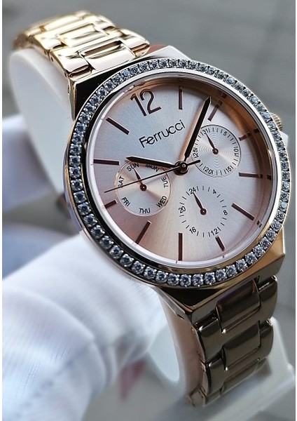 Kadın Kol Saati 3 Atm Su Geçirmez Paslanmaz Çelik Makine