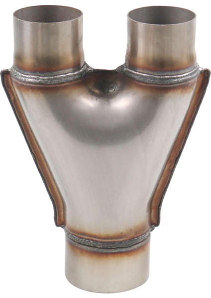 Otomobil Araba Egzoz Y-B-Pipe 2 "giriş 2.5" Çıkış Beygir Gücünü Artırdı, (Yurt Dışından)