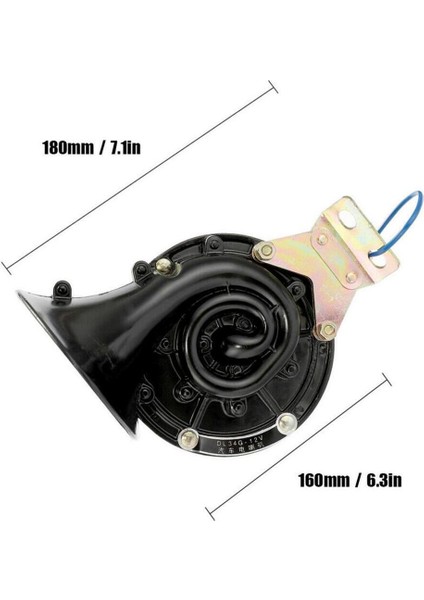 Yüksek Sesle 105DB 12V 20W 6A Schneckenhorn Hava Raging Sound Universal (Yurt Dışından)