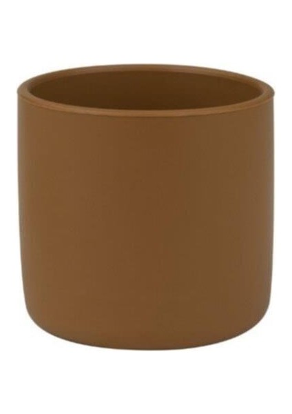 Silikon Mini Bardak - Woody Brown