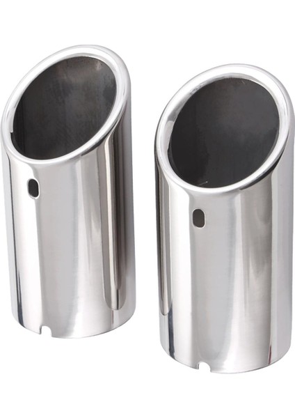 Araba Arka Kavisli Egzoz Borusu Uçları Krom Kuyruk (Yurt Dışından) fiyatları