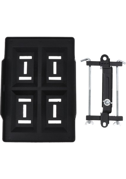 Universal Pickup Kamyon Tekneleri Rv Kamyon Römork Pil Tepsileri ve Kelepçe Tutucu - Tepsi 28CM Kelepçe 19CM (Yurt Dışından) fırsatları