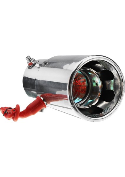 30-63MM Egzoz Borusu Evrensel Araba LED Kırmızı Işık Alev Ucu (Yurt Dışından)