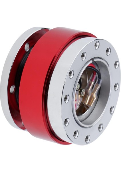 Yarış Direksiyon Simidi Hızlı Serbest Bırakma Hub Adaptörü Snap Off Kit Kırmızı (Yurt Dışından)