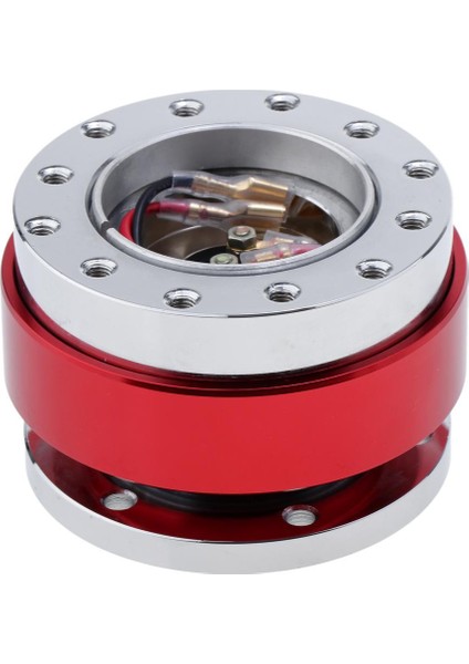 Yarış Direksiyon Simidi Hızlı Serbest Bırakma Hub Adaptörü Snap Off Kit Kırmızı (Yurt Dışından) fırsatları