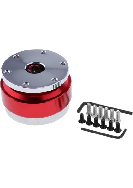 Yarış Direksiyon Simidi Hızlı Serbest Bırakma Hub Adaptörü Snap Off Kit Kırmızı (Yurt Dışından) indirimleri