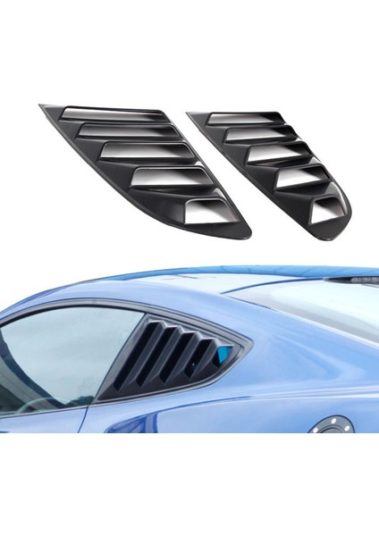 2015 Tarihli Aksesuarlar 2pcs Abs Arka Yan Pencere Panjurları (Yurt Dışından) indirimleri