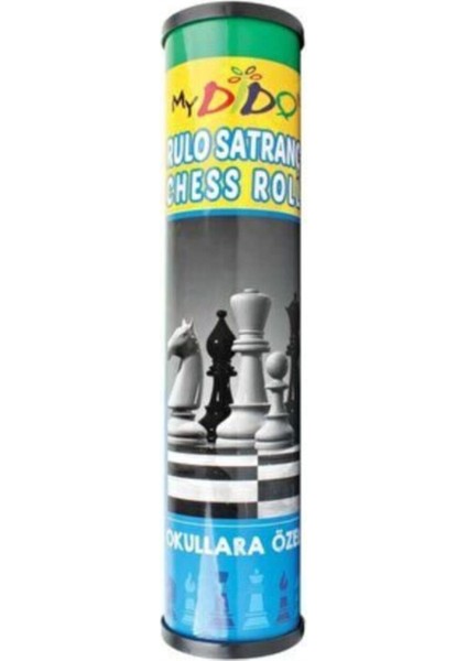Çantalı Rulo Açmalı Plastik Satranç Takımı