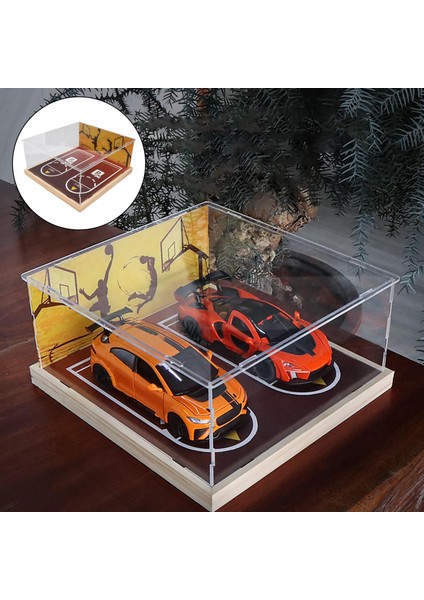 Araba Modeli Ekran Kutusu Otopark Diecast Ekran Stand Araba Model Aşıkları (Yurt Dışından)