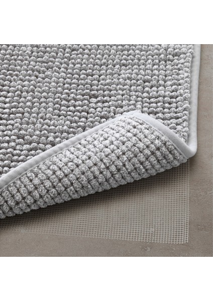 Banyo Paspası, Gri-Beyaz, 50X80 Cm, Toftbo fırsatları