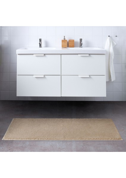 Banyo Paspası, Açık Bej, 60X120 Cm, Södersjön