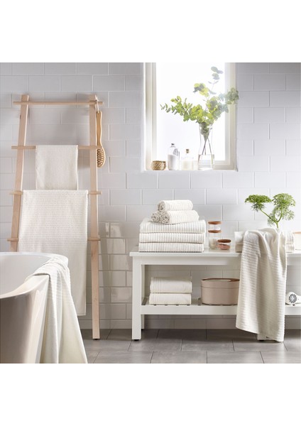 Banyo Havlusu, Beyaz, 100X150 Cm, Vagsjön fiyatları