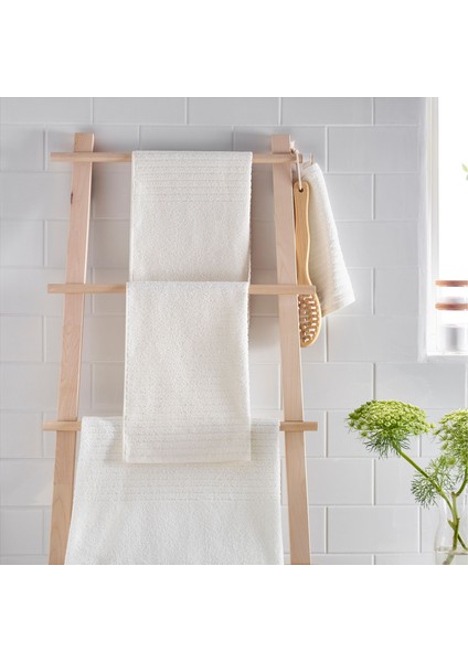 Banyo Havlusu, Beyaz, 100X150 Cm, Vagsjön modelleri