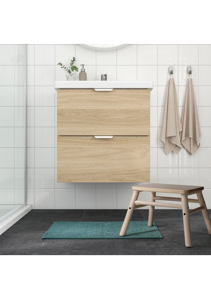 Banyo Paspası, Turkuaz, 40X60 Cm, Osbysjön fiyatları