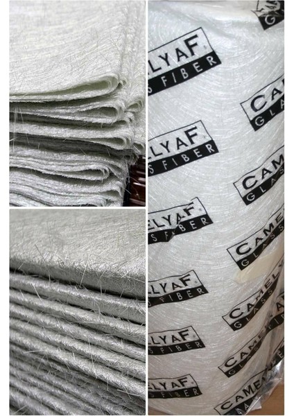 Camelyaf 1 Kg/m2 Cam Elyaf Keçe (100 cm * 200 Cm) 2 M2 El Yatırması Uygulamaları Için E Mat Keçe fırsatları
